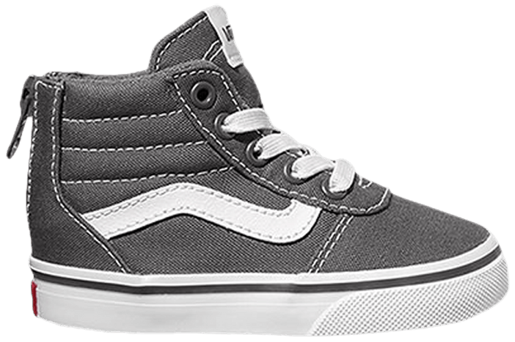 Vans Ward High Zip Toddler Pewter