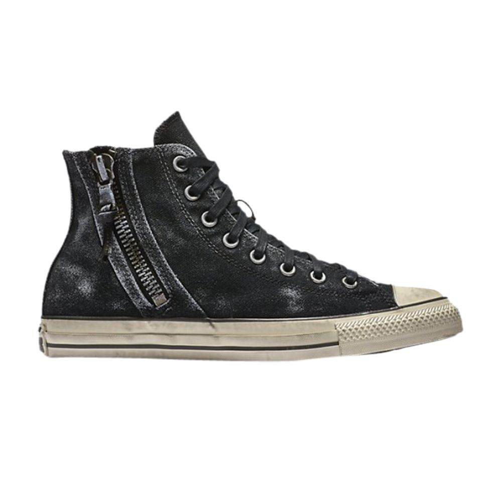 Converse John Varvatos x Chuck Taylor All Star Side Zip High 'Turtledove' | Black | Men's Size 6.5 - 153885C