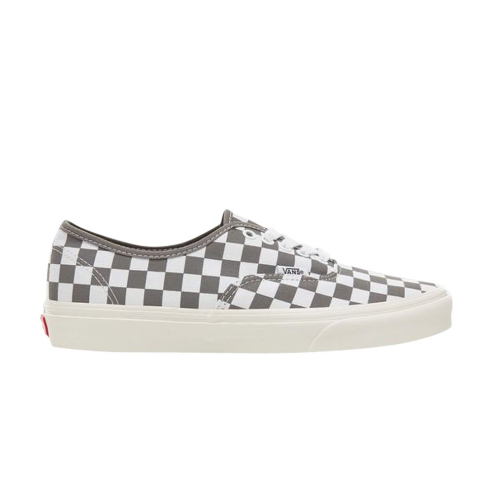 VANS AUTHENTIC 'CHECKERBOARD - PEWTER MARSHMALLOW'