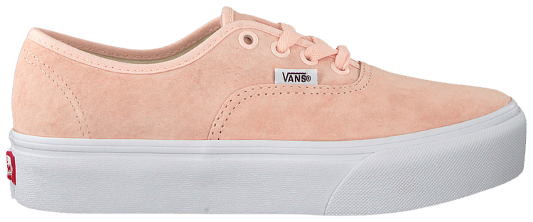 Vans Authentic Platform 20 Pig Suede   Pale Dogwood