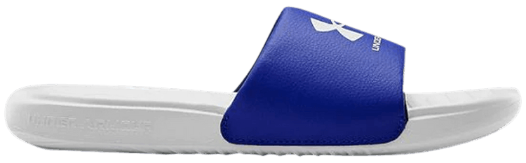Under Armour Ansa Fixed Slide GS Halo Grey Blue