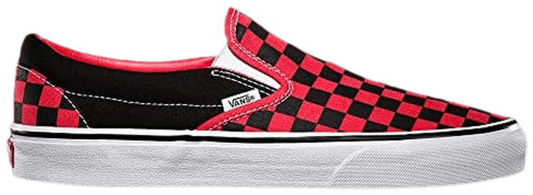 Vans Classic Slip On Formula One Checkerboard