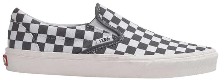 Vans Classic Slip On Checkerboard   Pewter