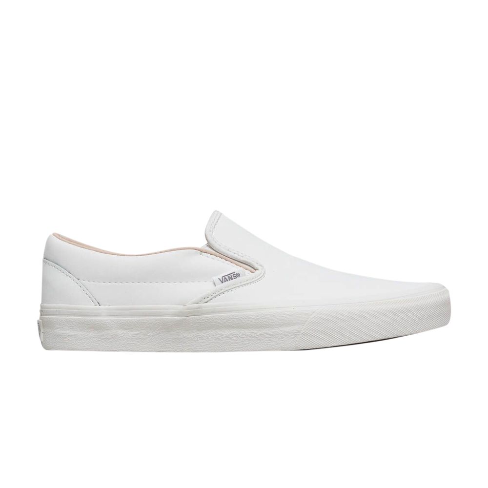 Pre-owned Vans Classic Slip-on 'buck - Blanc De Blanc' In White