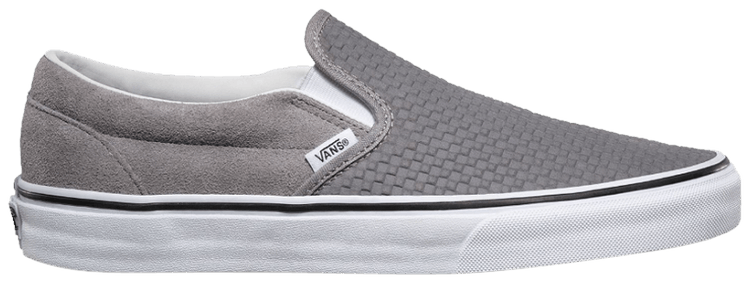 Vans Classic Slip On Embossed Suede   Frost Grey