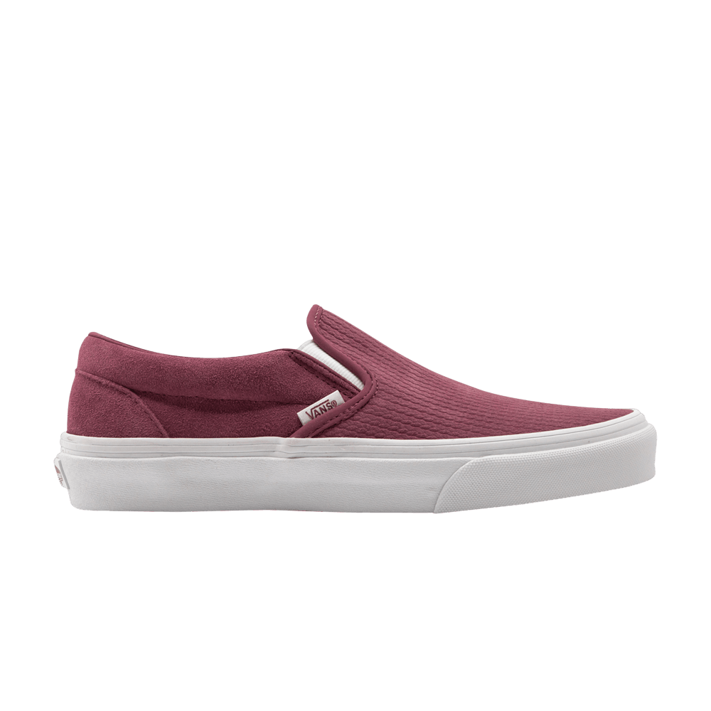 dry rose vans slip on