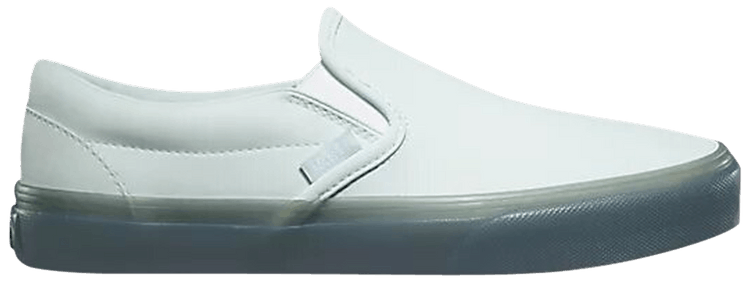 Vans Classic Slip On Translucent Gum   Wan Blue