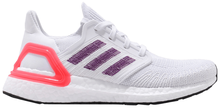 Adidas Wmns UltraBoost 20 White Shock Red