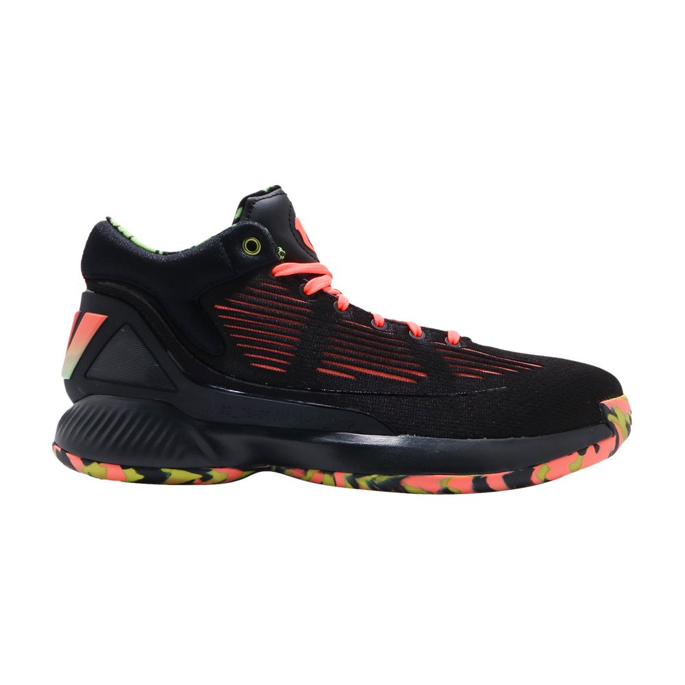 adidas D Rose 10 'Signal Coral' | Black | Men's Size 9