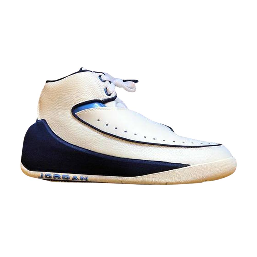 Nu' Retro Air Jordan 2 'White Midnight Navy' | Men's Size 14 - 306152-144