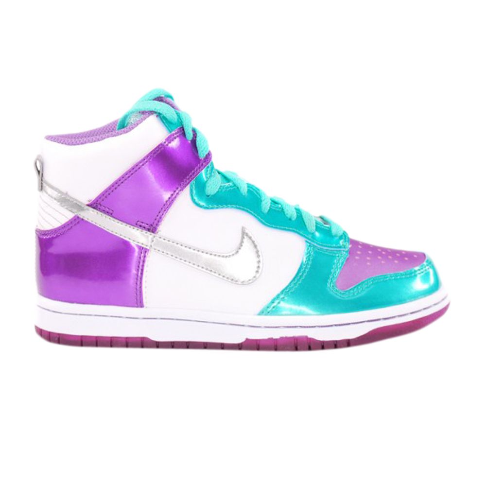 Nike Dunk High GS 'White Purple Cool Mint' | Kid's Size 4 - 308319-101
