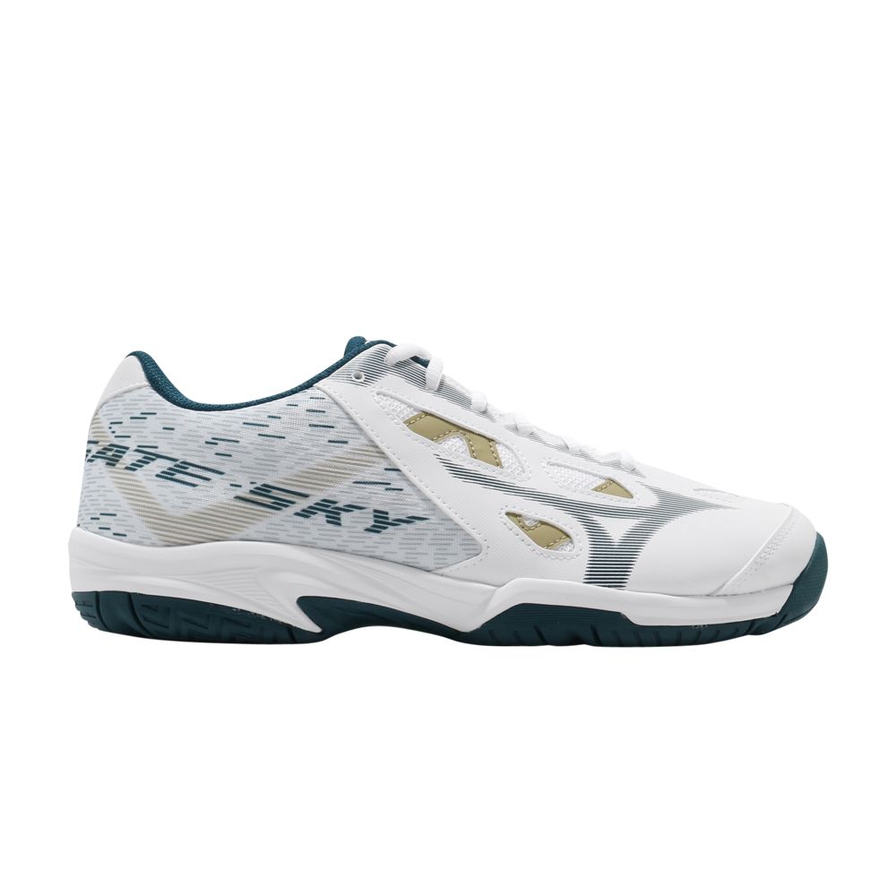 Pre-owned Mizuno Gate Sky Wide 'white Turquoise'