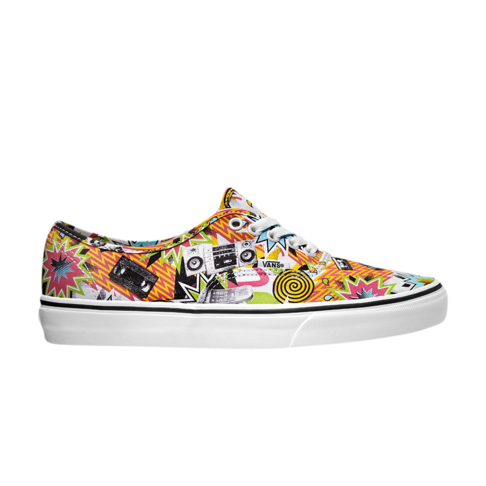 Pre-owned Vans Authentic 'freshness - Mixed Tape' In Multi-color