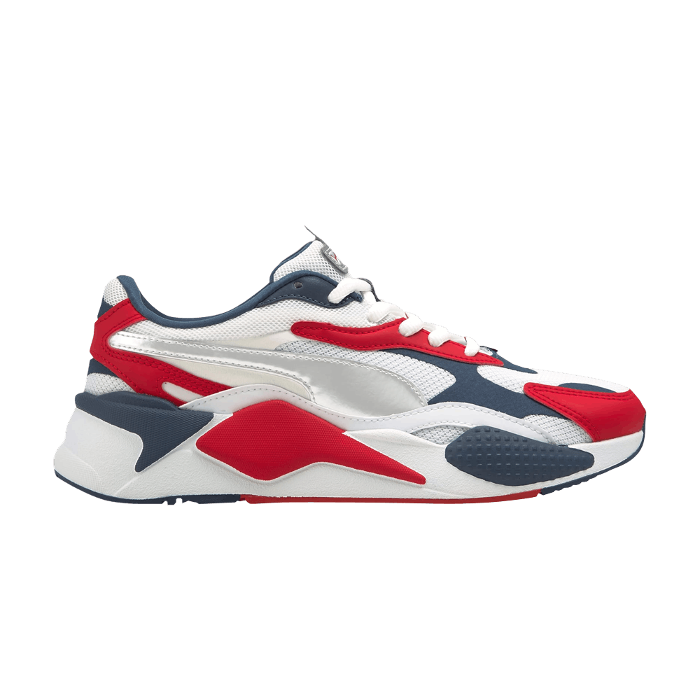 Puma RS-X3 Red/White/Blue Men's Shoes, Size: 9
