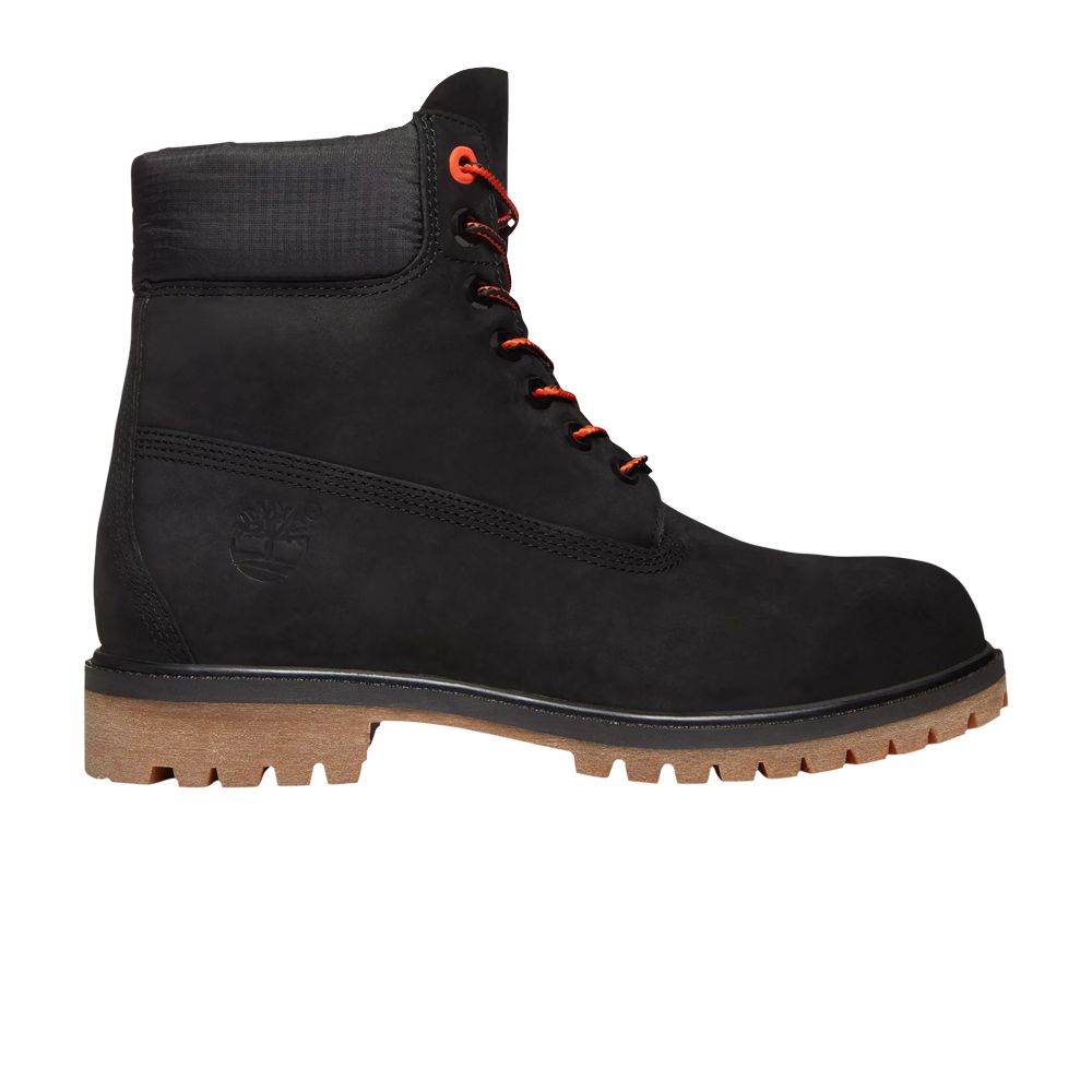 Pre-owned Timberland 6 Inch Waterproof Boot 'black Nubuck' | Men's Size 7