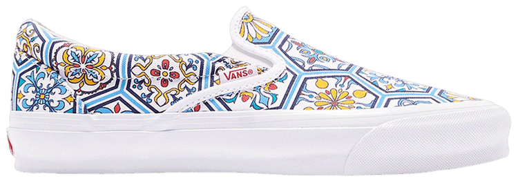 KITH x Classic Slip-On 'Blue Moroccan Pattern' جوسي فير KITH x Classic Slip-On 'Blue Moroccan Pattern' جوسي فير
