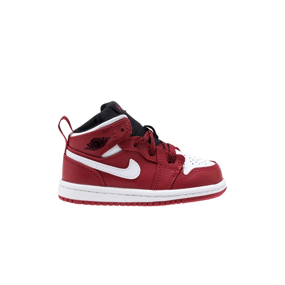 Pre-owned Air Jordan 1 Mid Bt 'red' | Infant Size 7