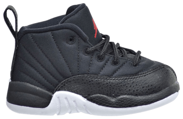 Size 3.0 Air Jordan 12 Retro TD Black Gym Red