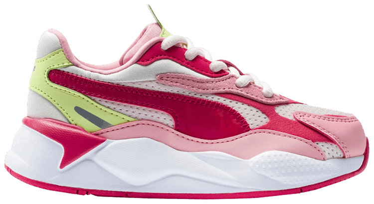Puma RS X3 Jr Summer Splash   Bright Rose