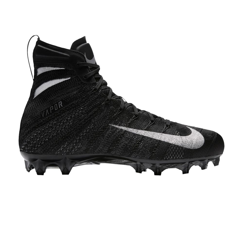 Nike Vapor Untouchable 3 Elite Flyknit 'Black Metallic Silver' | Men's Size 13 - AO9272-010