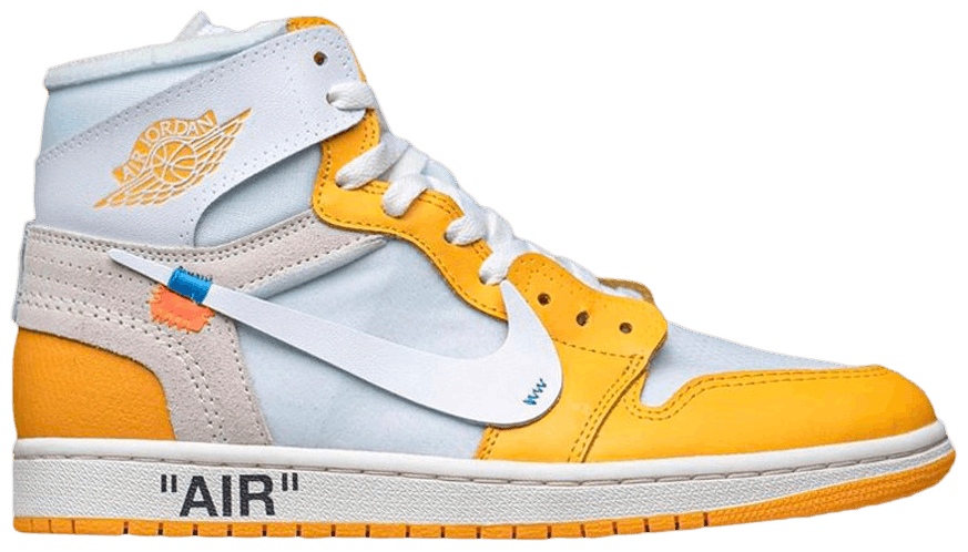 jordan 1 yellow off white