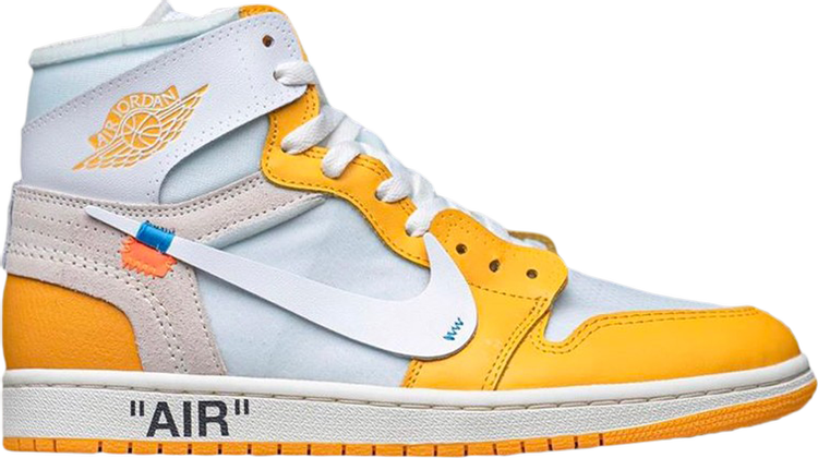 Off-White x Air Jordan 1 Retro High OG 'Canary Yellow' | GOAT