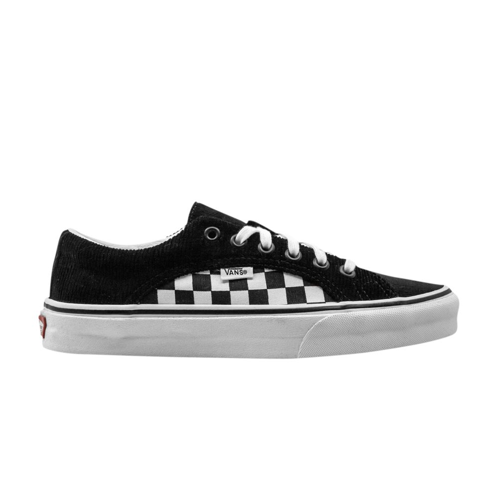 Pre-owned Vans Lampin 'checkerboard Corduroy - Black'