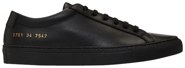 Common Projects Wmns Achilles Low Black