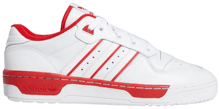 Adidas Rivalry Low White Scarlet