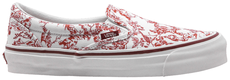 Vans Opening Ceremony x OG Classic Slip On LX Aloha Chinoiserie