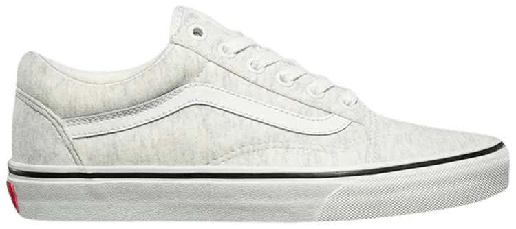 Vans old skool on sale jersey snow white