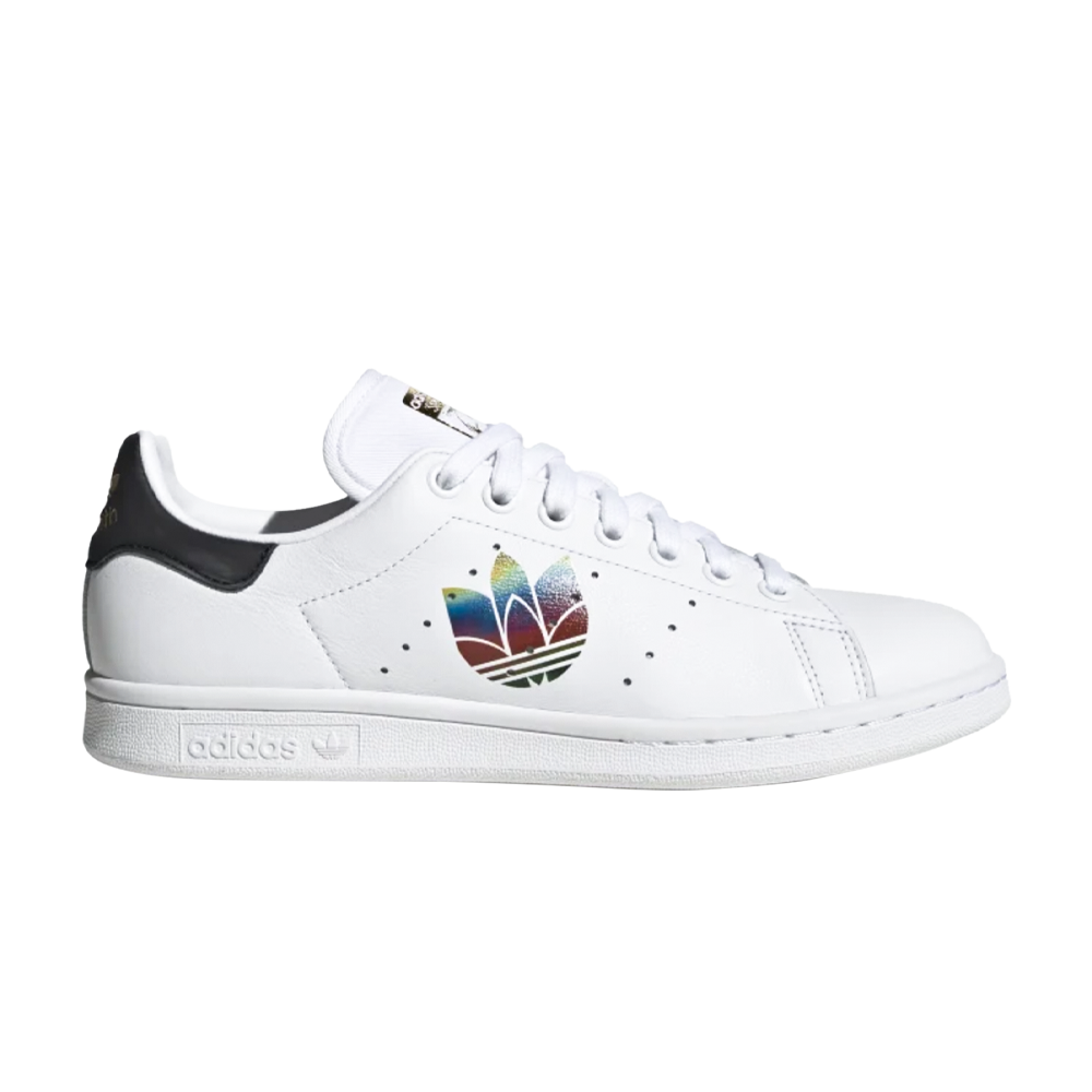 Pre-owned Adidas Originals Stan Smith 'colorful Trefoil' In White