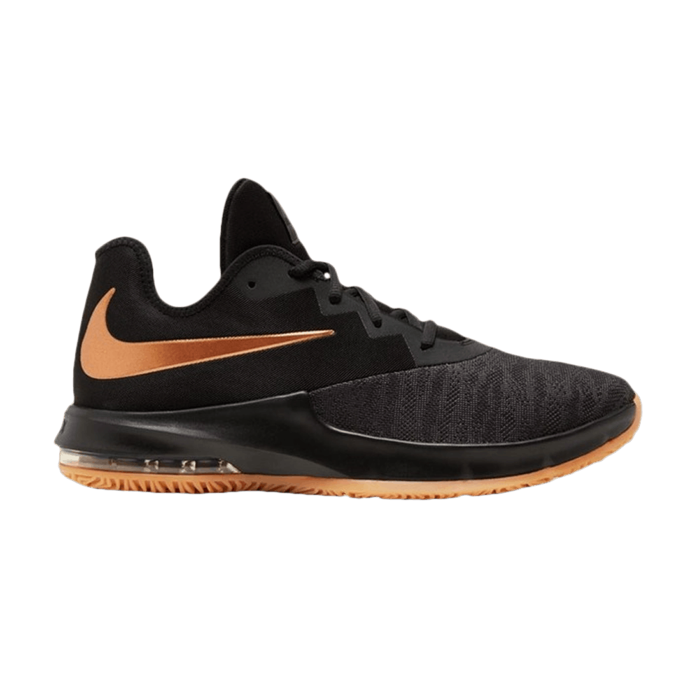 nike air max infuriate black and gold