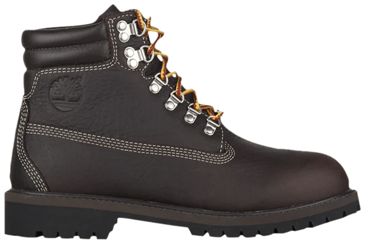 Timberland 6 Inch Premium Waterproof Boot Junior Dark Brown