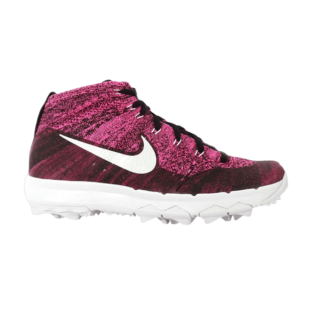 Nike women's flyknit chukka golf shoes clearance