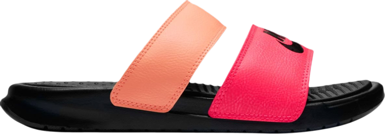 Vaag elkaar rivier Buy Wmns Benassi Duo Ultra Slide 'Racer Pink Sunset Glow' - 819717 602 -  Pink | GOAT