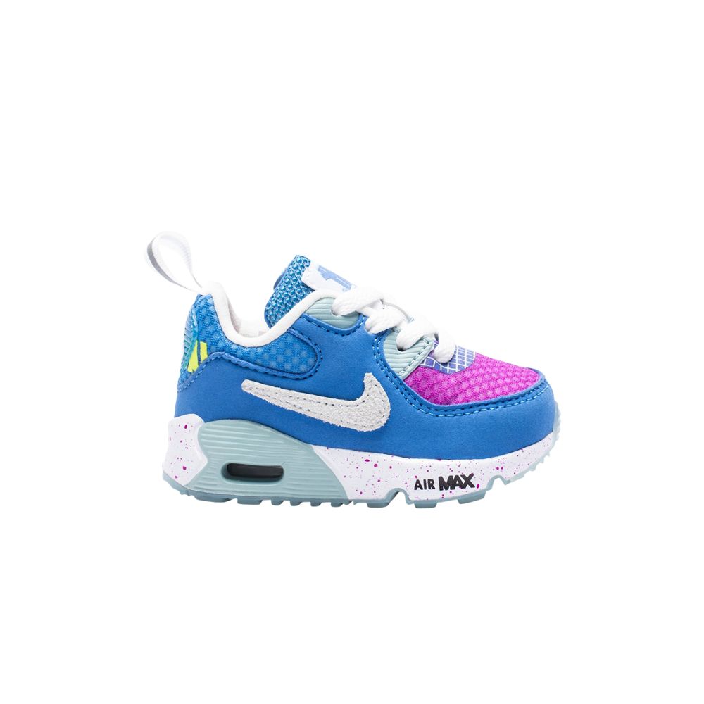Pre-owned Nike Undefeated X Air Max 90 Td 'pacific Blue' | Infant Size 5