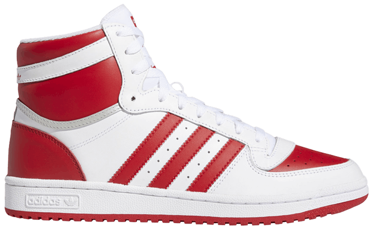 Adidas Top Ten RB White Scarlet