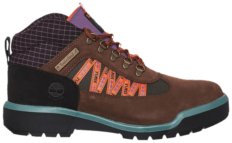 Staple x Timberland Field Boot Chukka Mid Dark Brown Nubuck