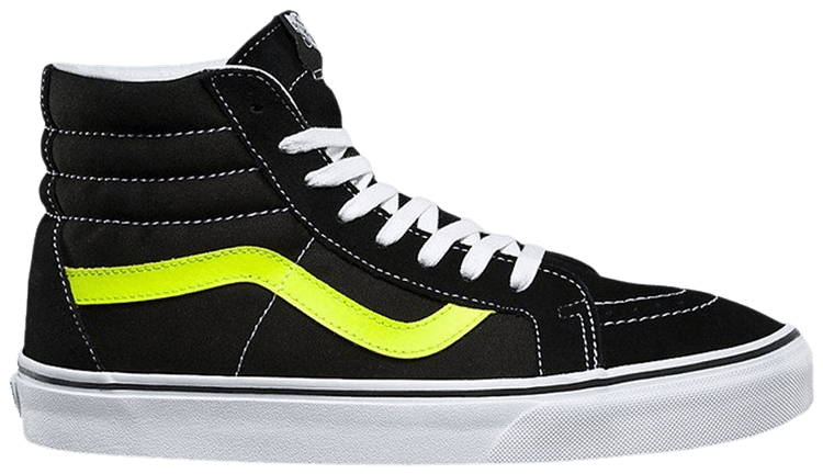 Vans Sk8 Hi Reissue Black Neon