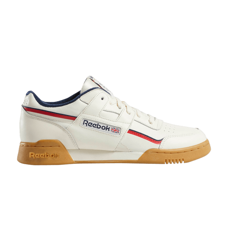 Size 12.5 Workout Plus White Navy Red