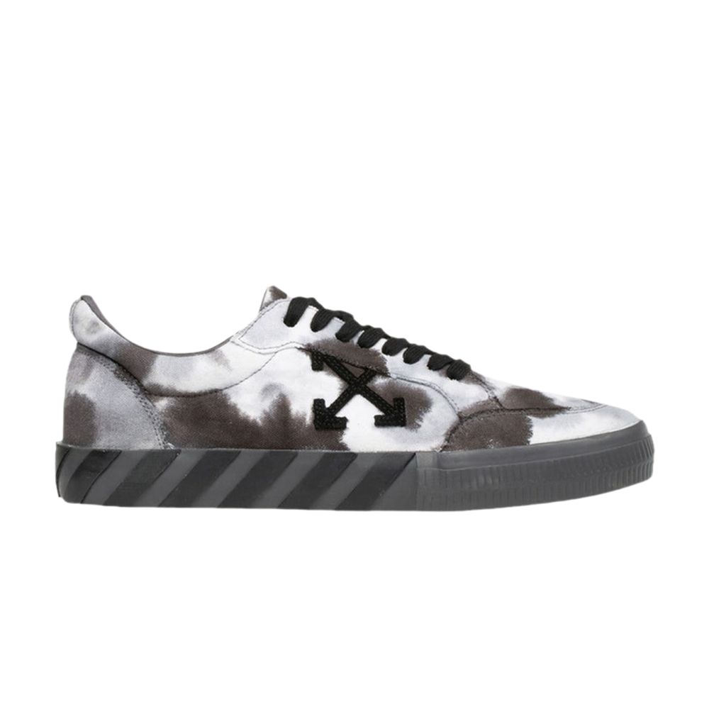 Pre-owned Off-white Vulc Low 'tie Dye' | Grey | Men's Size 39 In Gray