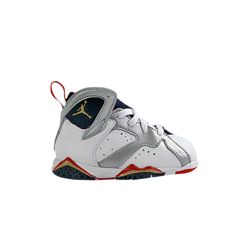 Air Jordan 7 Retro TD 'Olympic' 2012 | White | Infant Size 7 - 304772-135