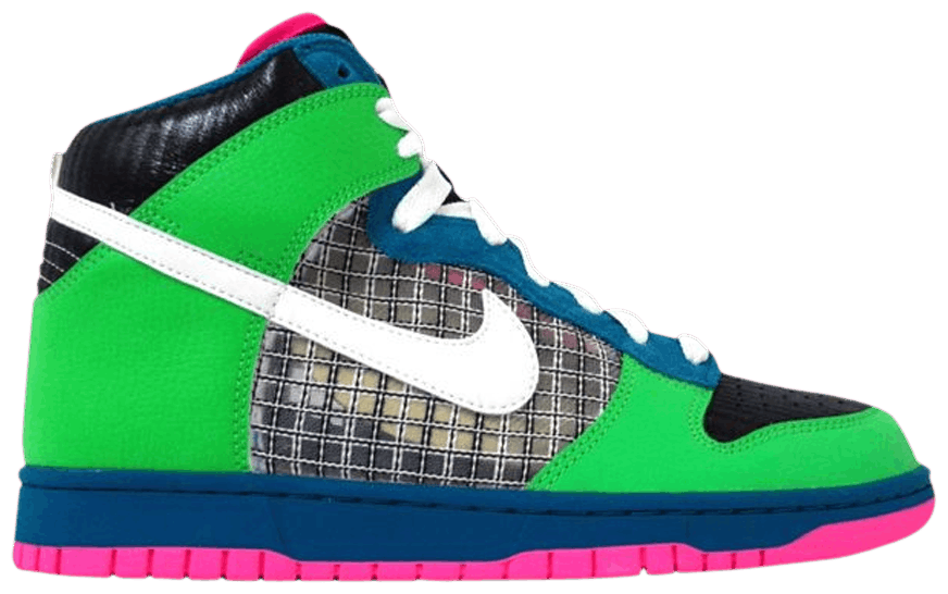 dunk neon green