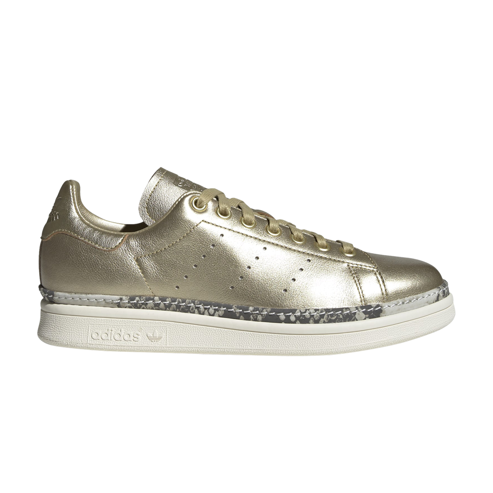 Pre-owned Adidas Originals Wmns Stan Smith New Bold 'gold Metallic'