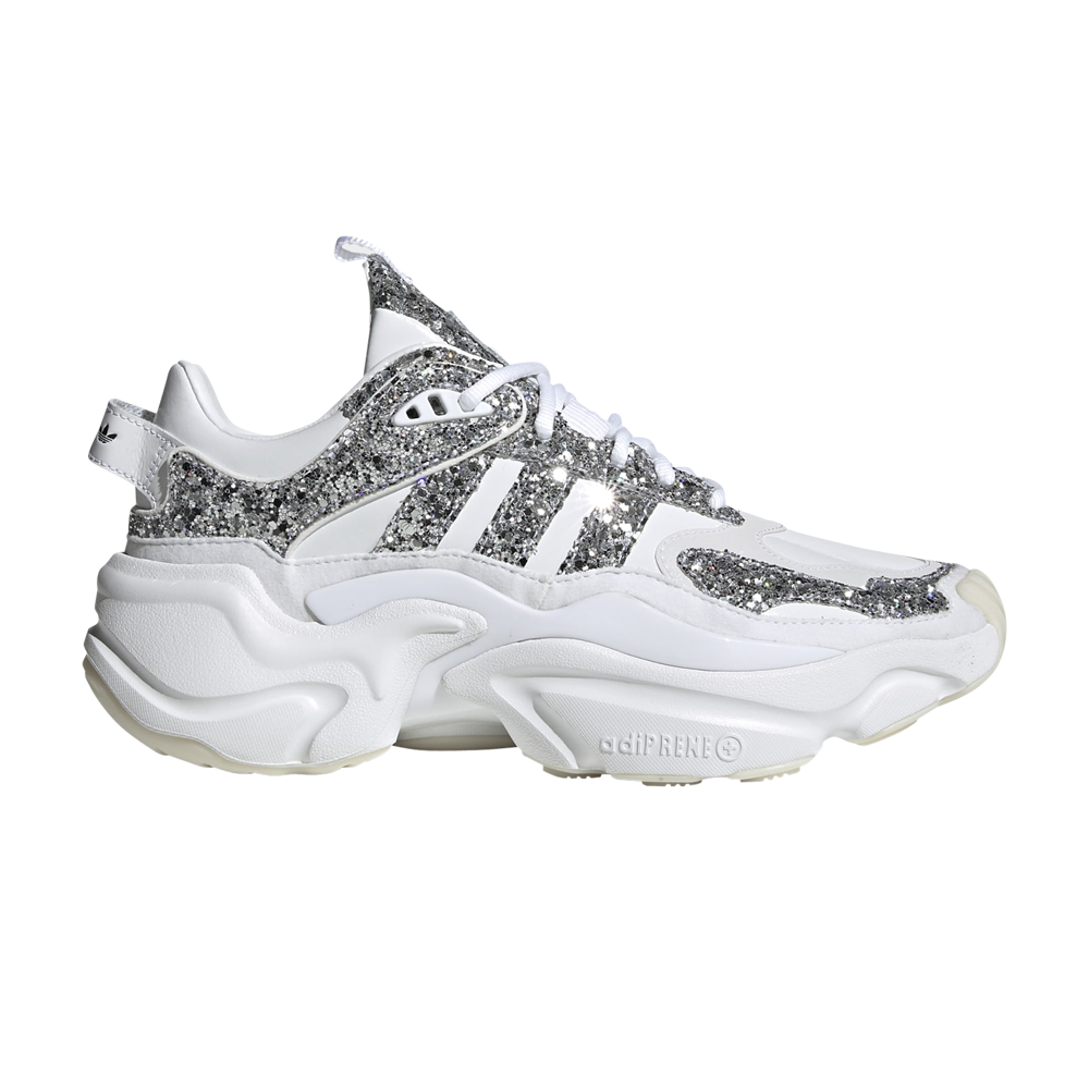 Pre-owned Adidas Originals Wmns Magmur Runner 'white Chic Sparkle'