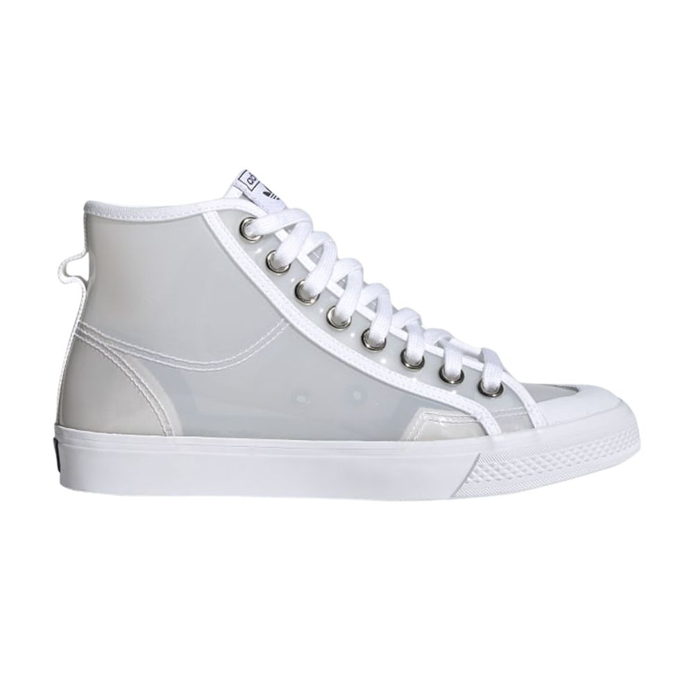 Pre-owned Adidas Originals Wmns Nizza High 'translucent Tint - Cloud White'