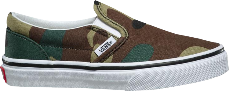 Buy Classic Slip-On Kids 'Woodland Camo' - VN0A32QINRA | GOAT