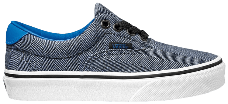 Vans Era 59 Kids Oversized Herringbone   Blue