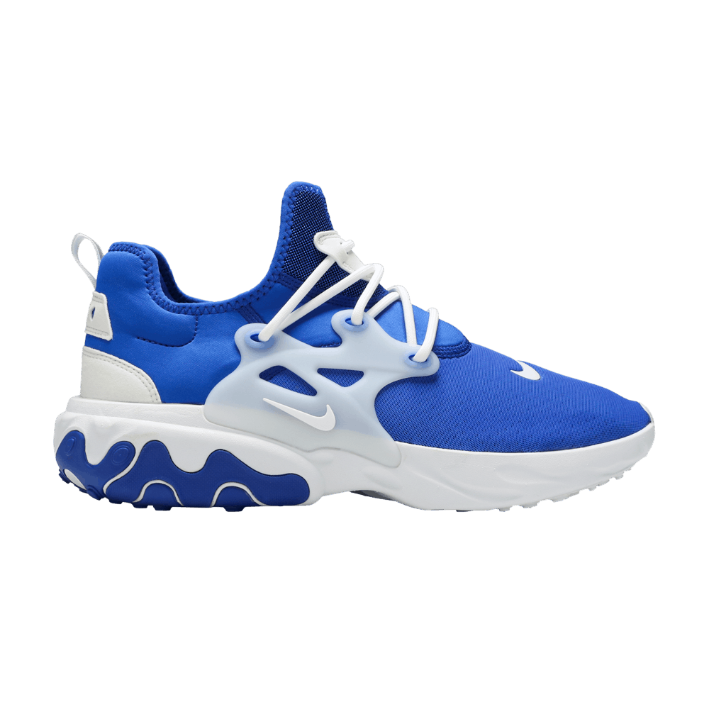 nike react presto blue and white